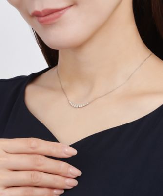 Ptダイヤモンドネックレス 63000M211100460