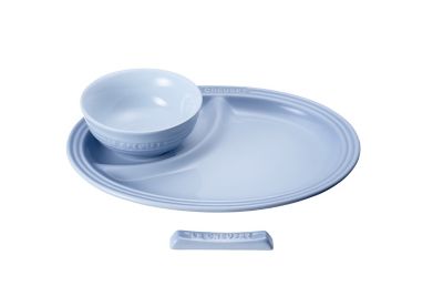 ＜三越伊勢丹/公式＞ LE CREUSET/ル・クルーゼ ベビー・スターター・セット コースタルブルー 食器セット【三越伊勢丹/公式】