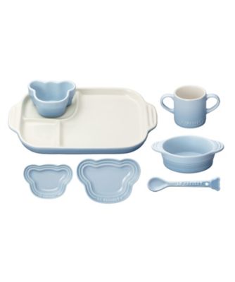 ＜三越伊勢丹/公式＞ LE CREUSET/ル・クルーゼ ベビー・テーブルウェア・セット コースタルブルー 皿【三越伊勢丹/公式】