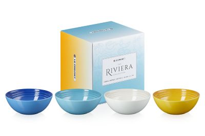 LE CREUSET/ル・クルーゼ 【ル・クルーゼおまとめ】シリアルボール　１６ｃｍ　（４個入り）　リビエラコレクション