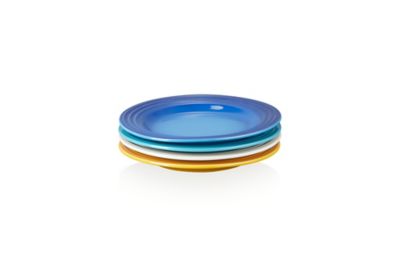 【ル・クルーゼおまとめ】アペタイザー　プレート　１７ｃｍ　（４枚入り）　リビエラコレクション
