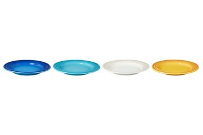 【ル・クルーゼおまとめ】アペタイザー　プレート　１７ｃｍ　（４枚入り）　リビエラコレクション
