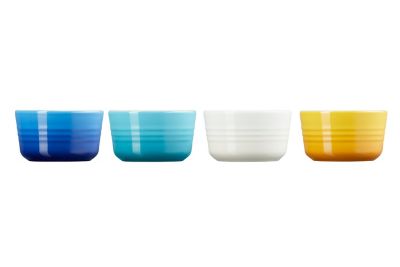 【ル・クルーゼおまとめ】ミニ・ラムカン　（４個入り）　リビエラコレクション