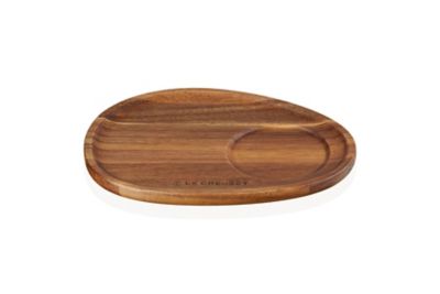 ＜LE CREUSET＞【ル・クルーゼおまとめ】アカシアウッド・トレイ（Ｓ）