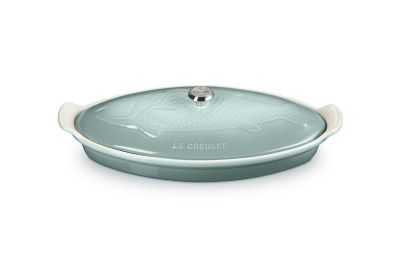 LE CREUSET/ル・クルーゼ 【ル・クルーゼおまとめ】ヘリテッジ・フィッシュ・ベイカー　３４ｃｍ　シーソルト