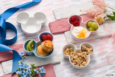 ル・クルーゼおまとめ】ミッキーマウス／ミニ・ディッシュ（2個入り