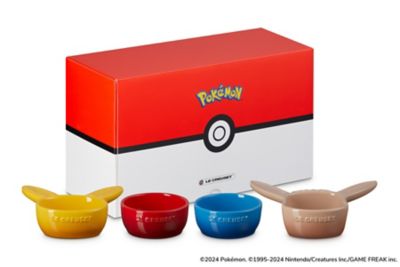 ＜LE CREUSET＞ポケモン　ミニ・ディッシュ　（４個入り）【ル・クルーゼおまとめ】