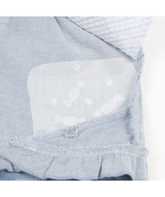 裾フリル　キャンディ刺しゅうショートパンツ