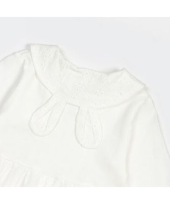 ウサギマスコット付き　うさ耳ジップパーカ　６３５１２１０
