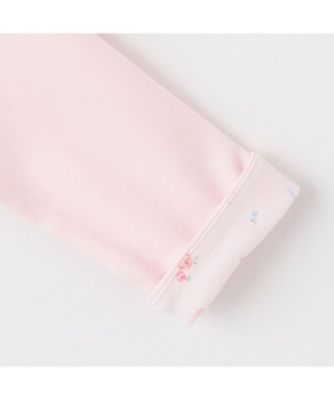 バラ刺繍　カットソーカーディガン　６３５１２０２