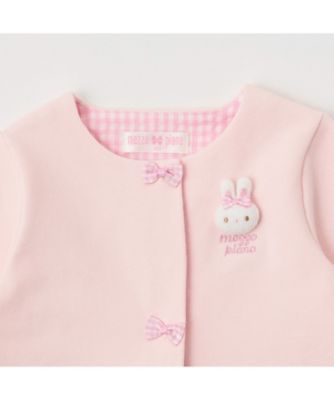 あんこ　メゾピアノ3点 ウサギマスコットつき カーディガン 6353201 | mezzo piano