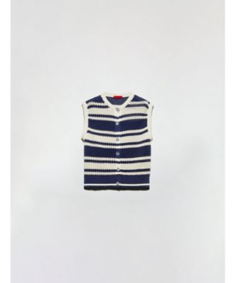 【送料無料】MAX & Co. (Women)/マックス アンド コー ベタ コットン ウール ジレ 6356045402 MILK トップス【三越伊勢丹/公式】