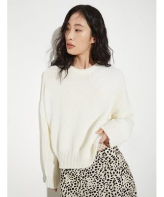 ＜MAX&Co. (Women)＞ズッパ　ポルカ　ドット　ウール　ブレンド　ニット　６３６１０１６１０２