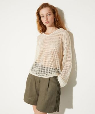 カッレ メッシュ ニット パーカー 6361026402 | MAX&Co