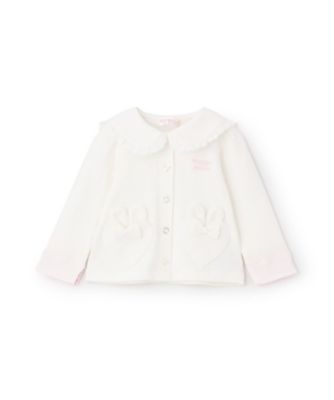 うさ耳セーラー襟 長袖カーディガン 6361201 | mezzo piano