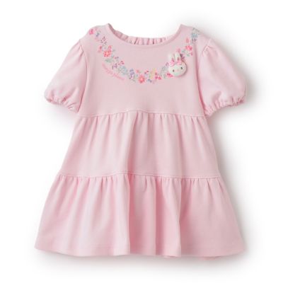 mezzo piano (Baby&Kids)/メゾ ピアノ ウサギマスコット付　ティアードチュニック　６３６１２０２