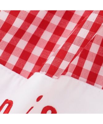 裾ロゴ刺しゅう ギンガムチェックワンピース 6361303 | mezzo