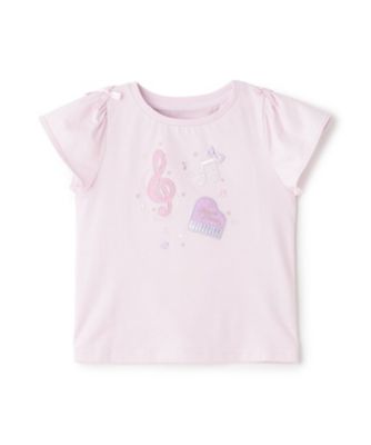 音符刺繍 半袖Tシャツ 6362201 | mezzo piano (Baby&Kids