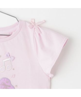 音符刺繍 半袖Tシャツ 6362201 | mezzo piano (Baby&Kids