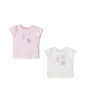音符刺繍 半袖Tシャツ 6362201 | mezzo piano (Baby&Kids