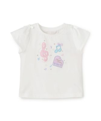 音符刺繍 半袖Tシャツ 6362201 | mezzo piano (Baby&Kids