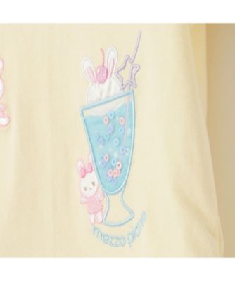 うさぎソーダ 半袖カットソーワンピース 6362305 | mezzo piano