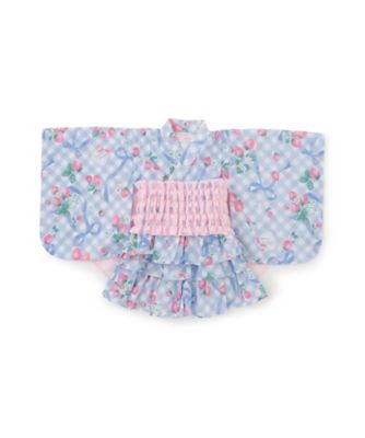 新品浴衣 Roberta di Camerino サイズM ピンク 兎柄 タグ有 YUKATA
