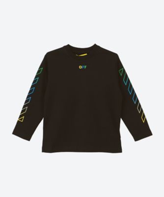 ＜Off-White Kids (Baby&Kids)＞アローレインボー長袖Ｔシャツ