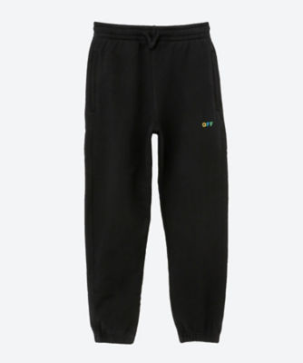 ＜Off-White Kids (Baby&Kids)＞ダイアグレインボースウェットパンツ