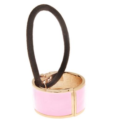＜FRANCE LUXE (Women)＞パステル　エナメル　カフポニー　（ペイルピンク）