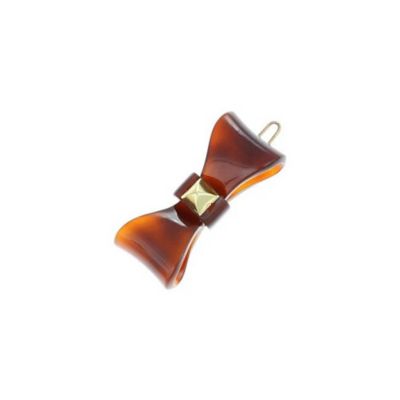 FRANCE LUXE (Women)/フランスラックス スモール　スタッズ　ボウ　ボビー　ティージ　ボウル　バレッタ　（タートイズ）　６３９７０９６７０２１６