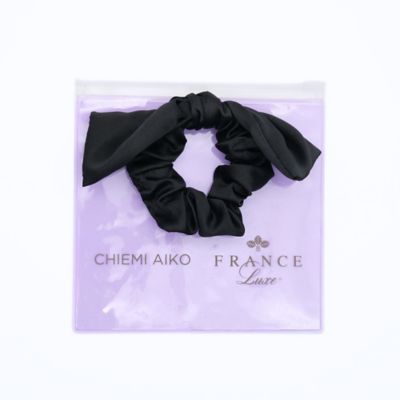 FRANCE LUXE (Women)/フランスラックス 2Wayリボン ボウ スクランチー(ブラック)(Chiemi Aikou Collaboration)