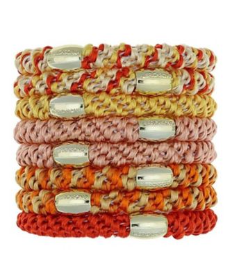 FRANCE LUXE (Women)/フランス ラックス ポニーテール チューブ 8P(ポピー/ゴールド) 639709691518 ポピー/ゴールド ヘアゴム・シュシュ【三越伊勢丹/公式】