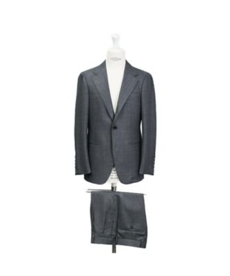 極美品✨️RING JACKET スーツ 紺 ネイビー ピンストライプ 42サイズ ペンシルストライプ ネイビースーツ RT026F56X | RING JACKET