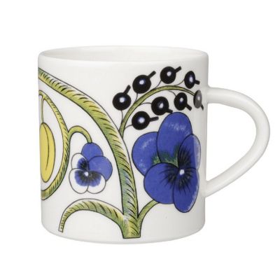 ＜ARABIA＞パラティッシ　マグ０．３５Ｌ　カラー（ブルー×イエロー）