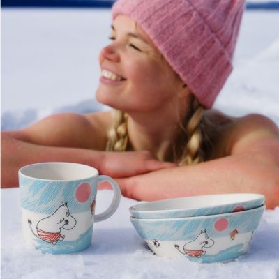 ムーミン アイス スイミング 2025 ウィンター マグ | ARABIA