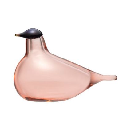 ＜iittala＞バード　バイ　トイッカ　チフチャフ　サーモンピンク