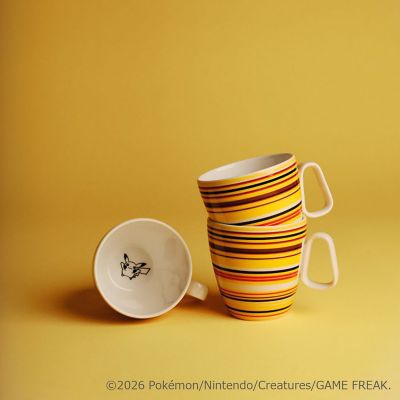 ＜iittala＞イッタラ×ポケモン　オリゴ　マグ０．４Ｌ　ピカチュウ