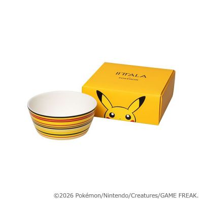 ＜iittala＞イッタラ×ポケモン　オリゴ　ボウル０．２５Ｌ　ピカチュウ
