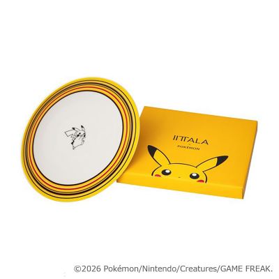 ＜iittala＞イッタラ×ポケモン　オリゴ　プレート２０ｃｍ　ピカチュウ