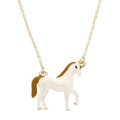 ALIITA (Women)/アリータ CABALLO エナメル ネックレス 99.NRSPF91000YG09K WHITE_CARAMEL BROWN 【三越伊勢丹/公式】