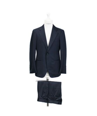 スーパー110's ネイビースーツ RT026F64X | RING JACKET