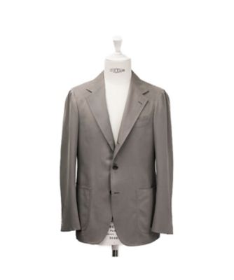 ピュアシルク ベージュスーツ RT026F65G | RING JACKET (Men
