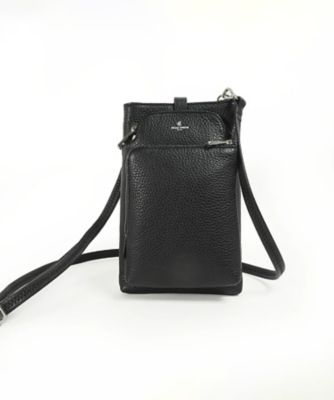 PELLE BORSA (Women)/ペレボルサ コンフィー スリムポシェット 206701 206701 ブラック 旅行用かばん・バッグ【三越伊勢丹/公式】