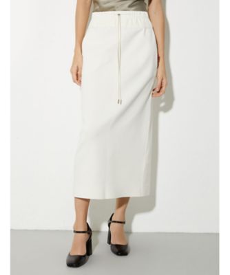 ＜MAX&Co.＞コッラード　ジャージー　ナイロン　コンビ　スリット　スカート　６７７６０２５１０２