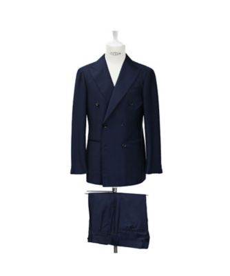 ネイビーダブルスーツ RT026S67X | RING JACKET (Men)/リング