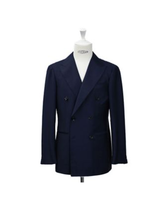ネイビーダブルスーツ RT026S67X | RING JACKET (Men)/リング