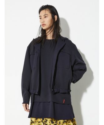 ＜MAX&Co. (Women)＞【送料無料】イヴァン　サルトリアル　シフト　フーディ　ジャケット　６９１６０１５４０２