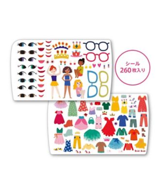 貼ってはがせるシールＢＯＯＫ　ファッション