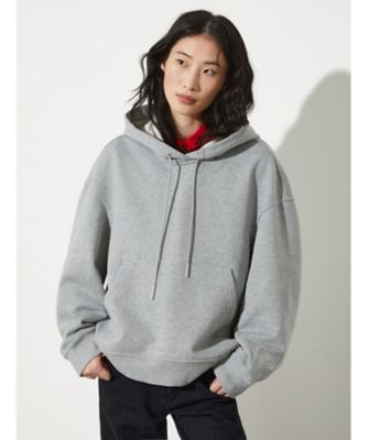 ダンシング オーバーサイズ コットン フリース パーカー